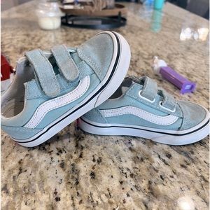 Vans suede blue in great shape